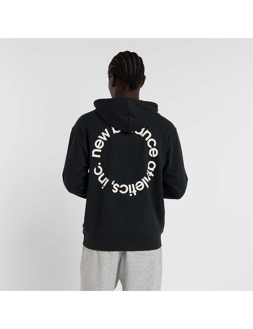 Sweatshirt Logo Circular Preto