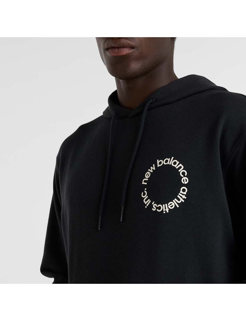 Sweatshirt Logo Circular Preto
