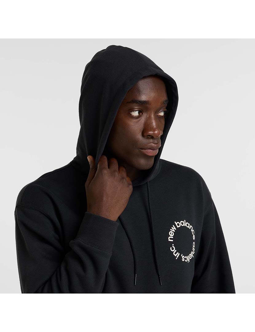 Sweatshirt Logo Circular Preto