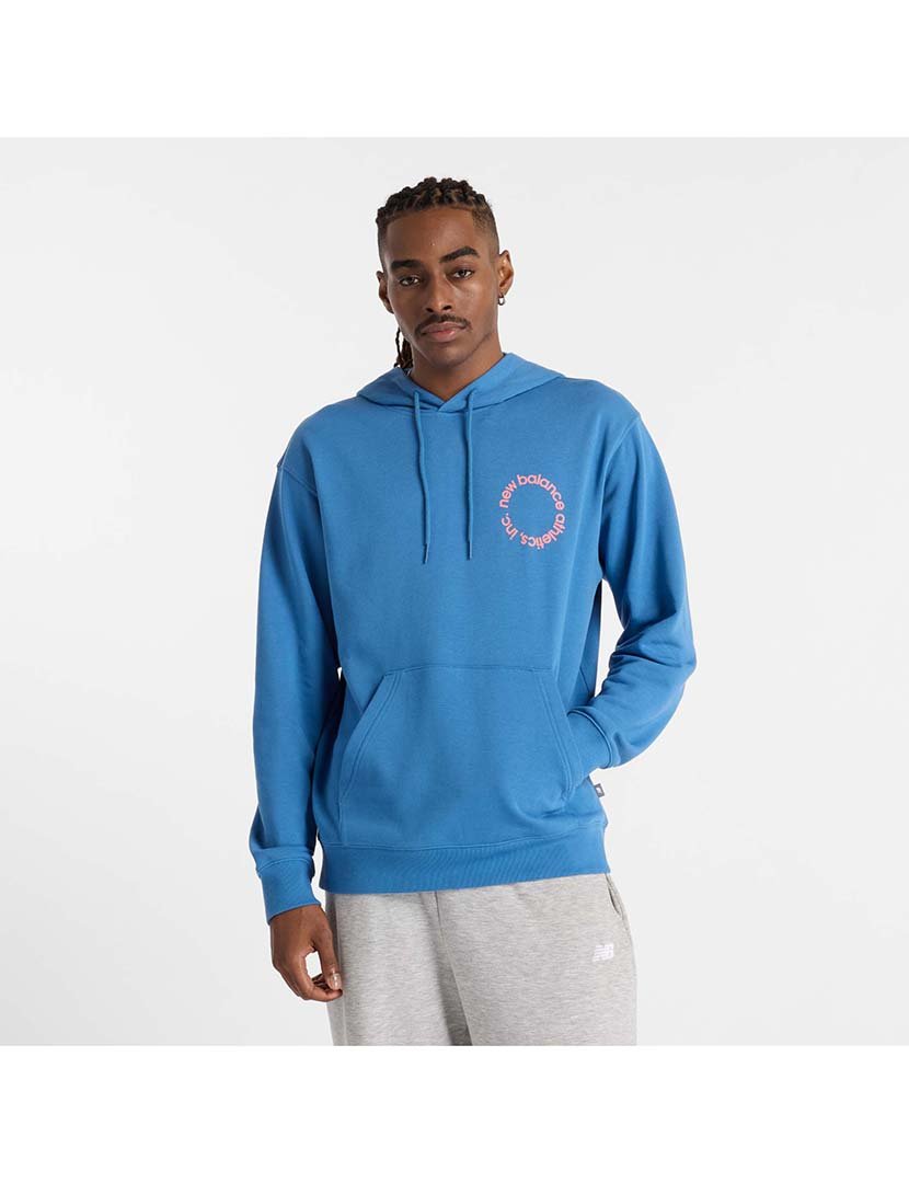 Sweatshirt Logo Circular Azul