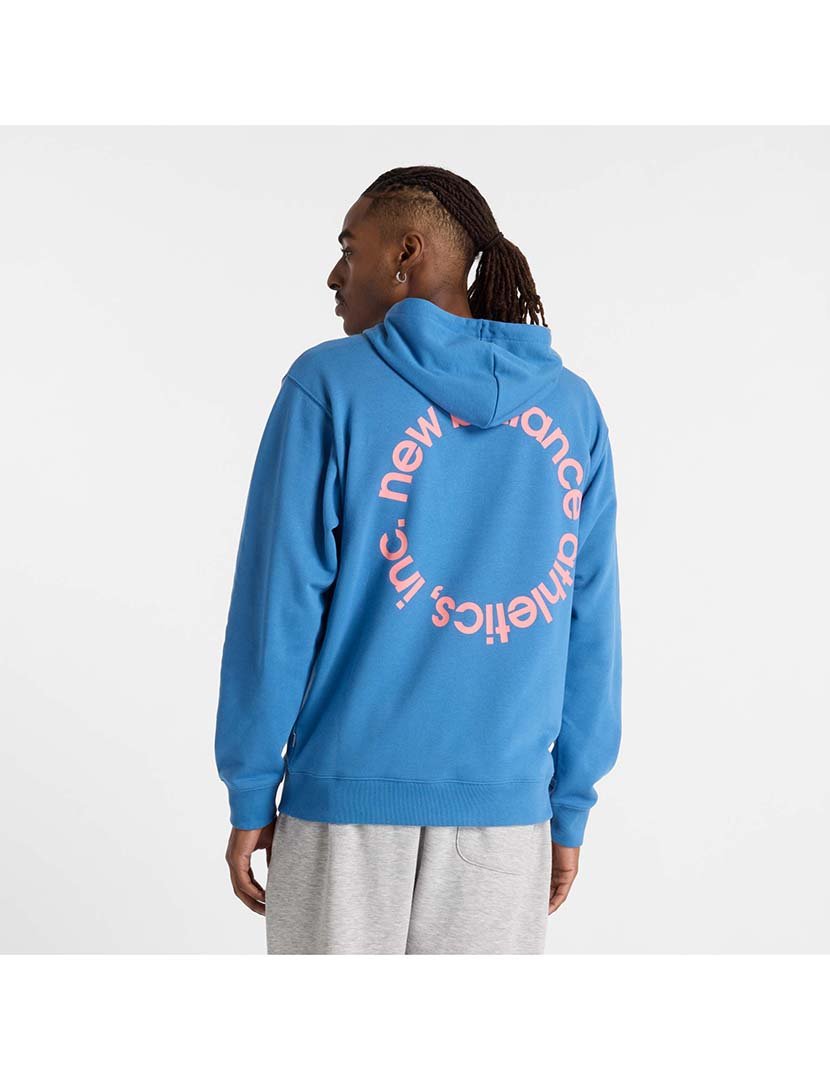 Sweatshirt Logo Circular Azul