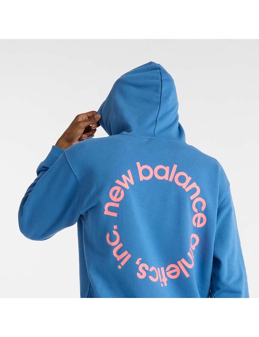 Sweatshirt Logo Circular Azul