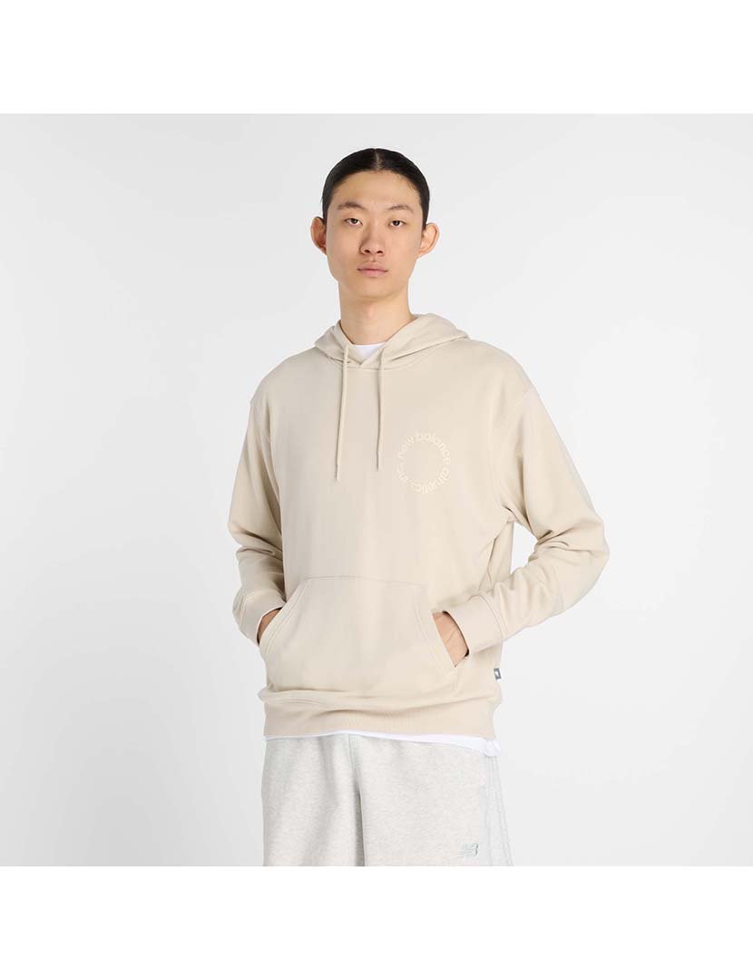 Sweatshirt Logo Circular Cinzento