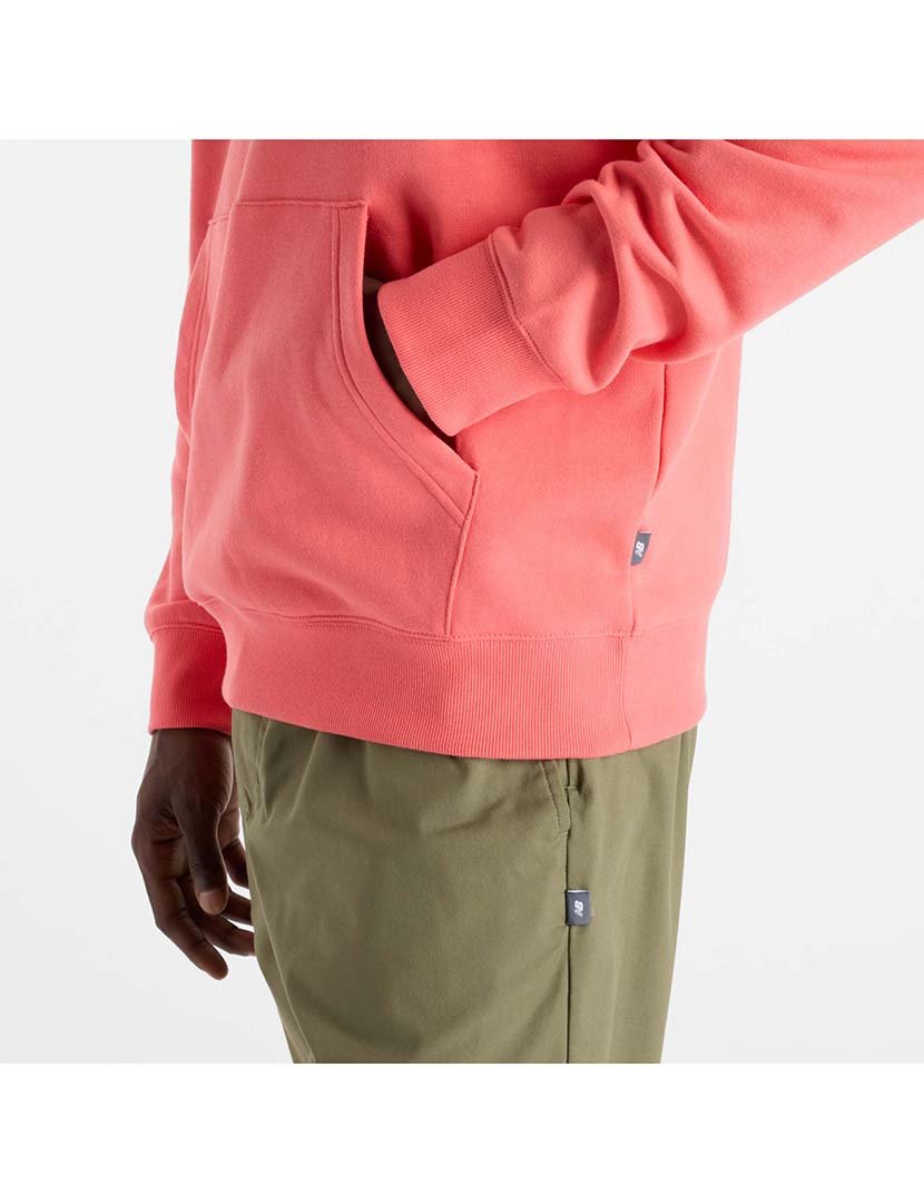 Sweatshirt Relaxed Linear Athletics Vermelho