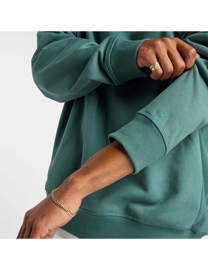 Sweatshirt Numeric French Terry Crew Verde