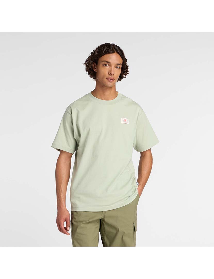 T-Shirt Woven Label Verde