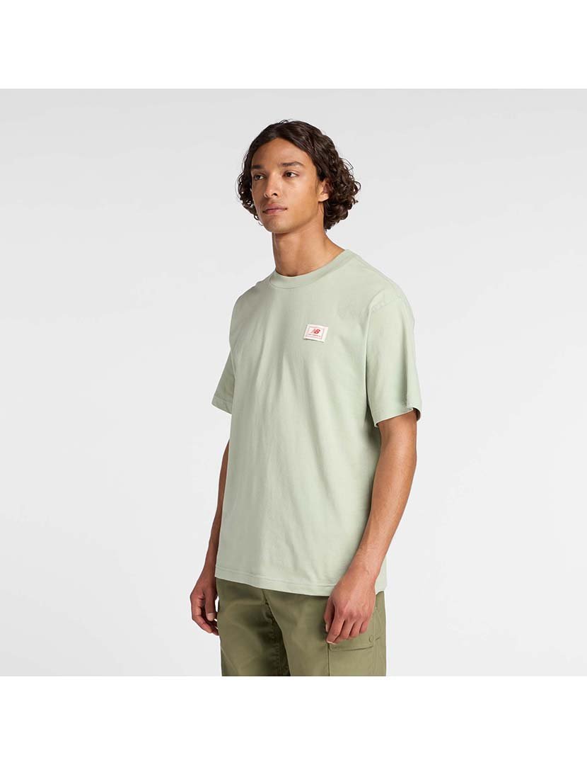 T-Shirt Woven Label Verde