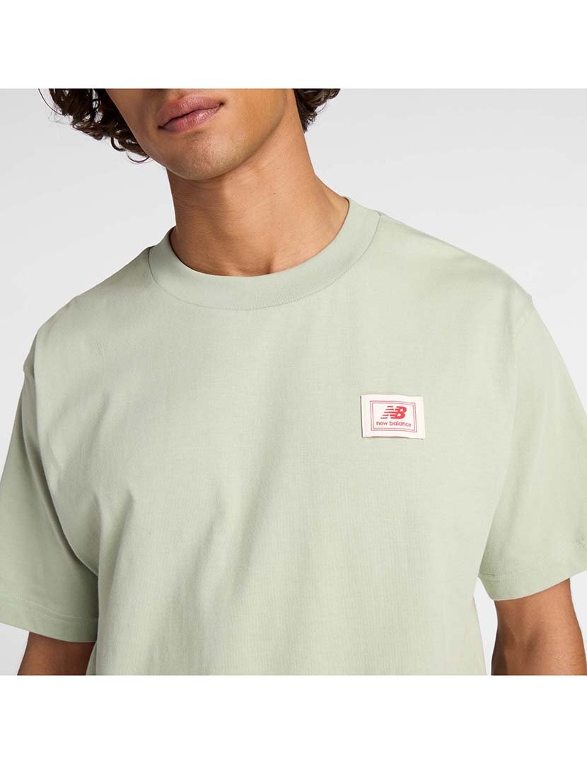 T-Shirt Woven Label Verde