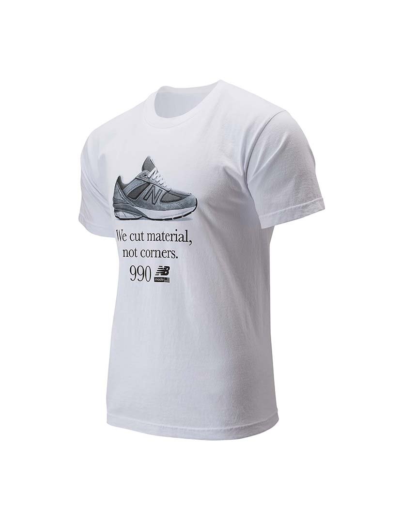 T-Shirt 990 Materials Branco