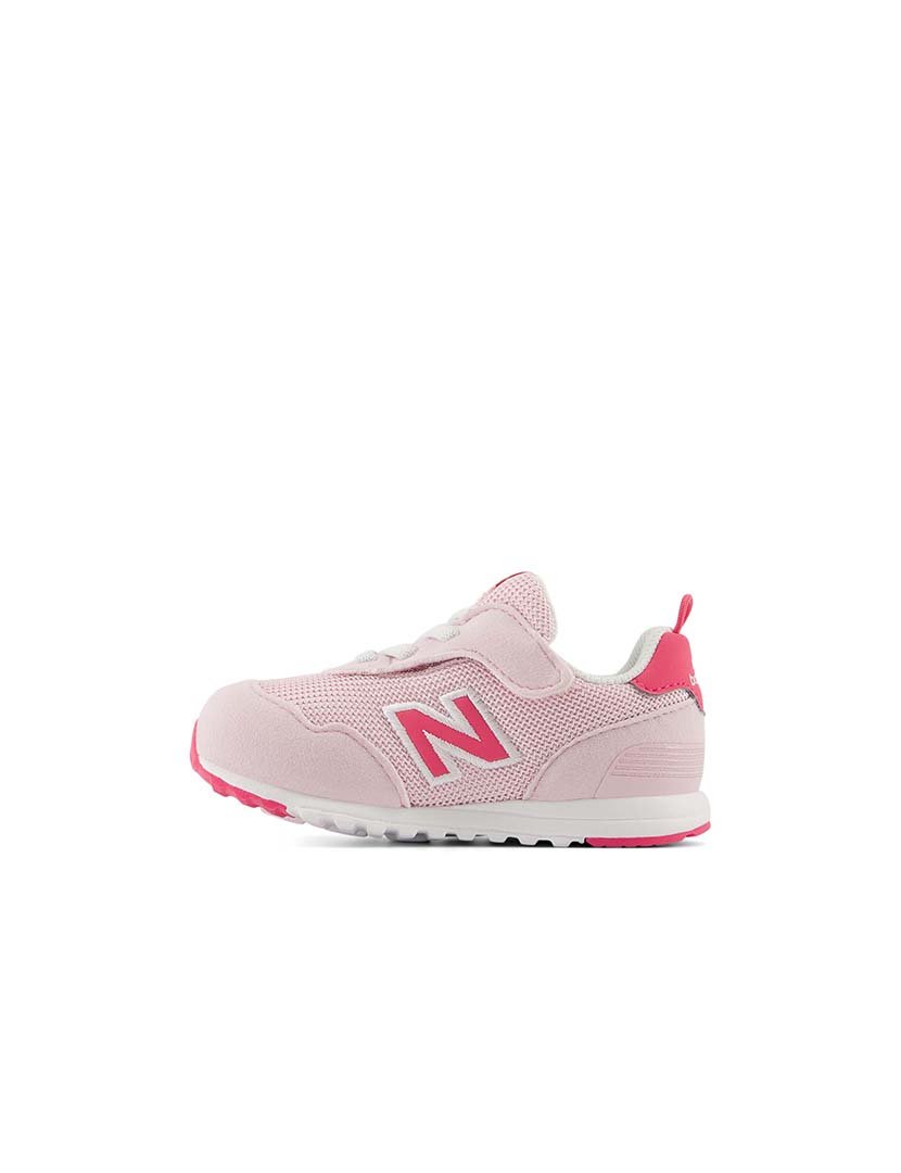 Ténis 515 New-B Hook & Loop Pink