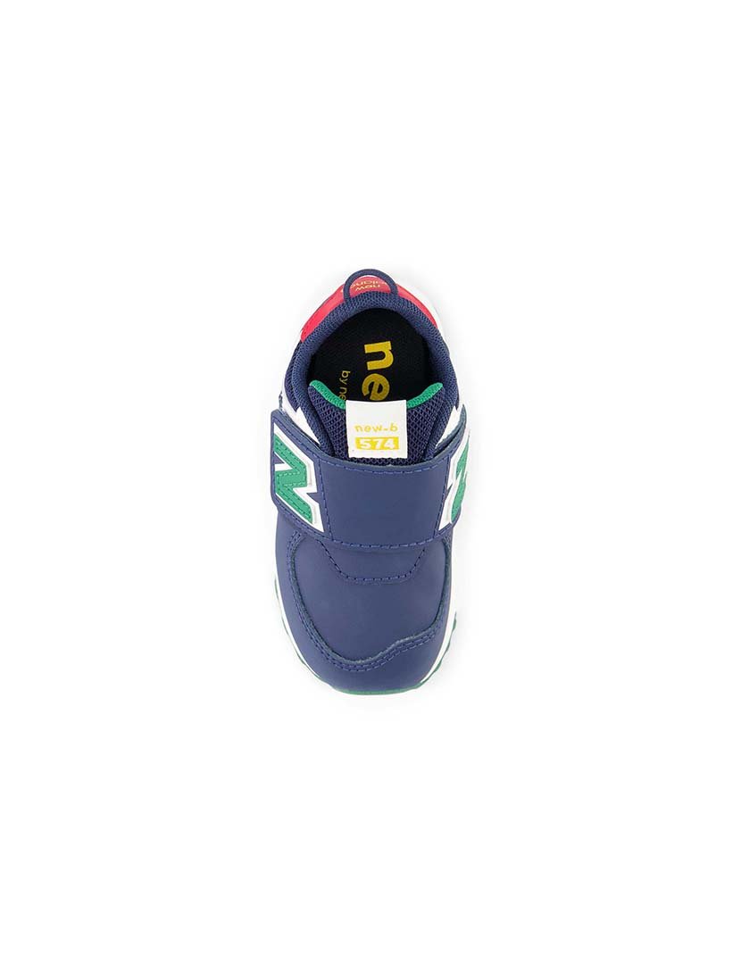 Ténis 574 New-B Hook & Loop Blue