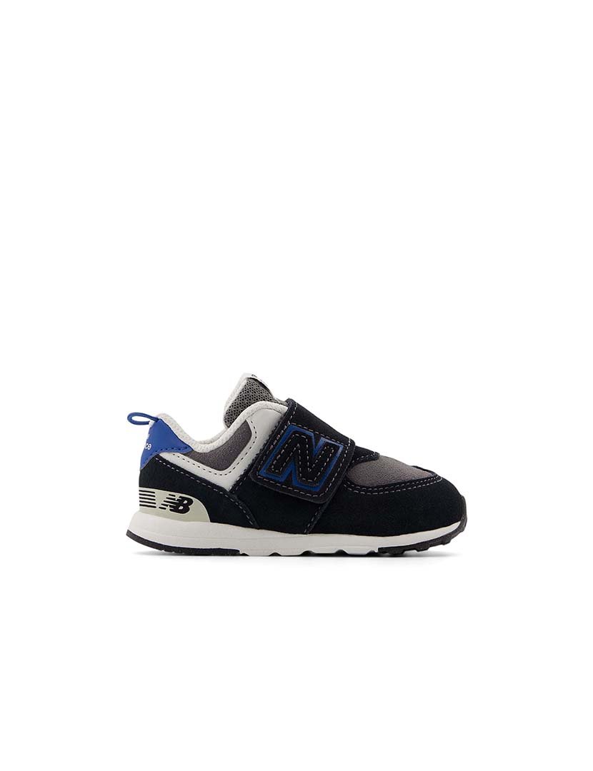 Ténis 574 New-B Hook & Loop Black