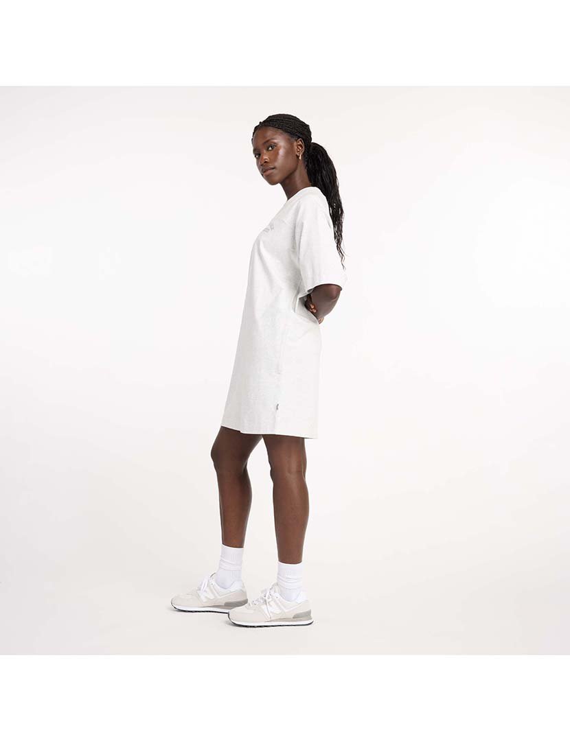 Vestido T-Shirt Cinzento