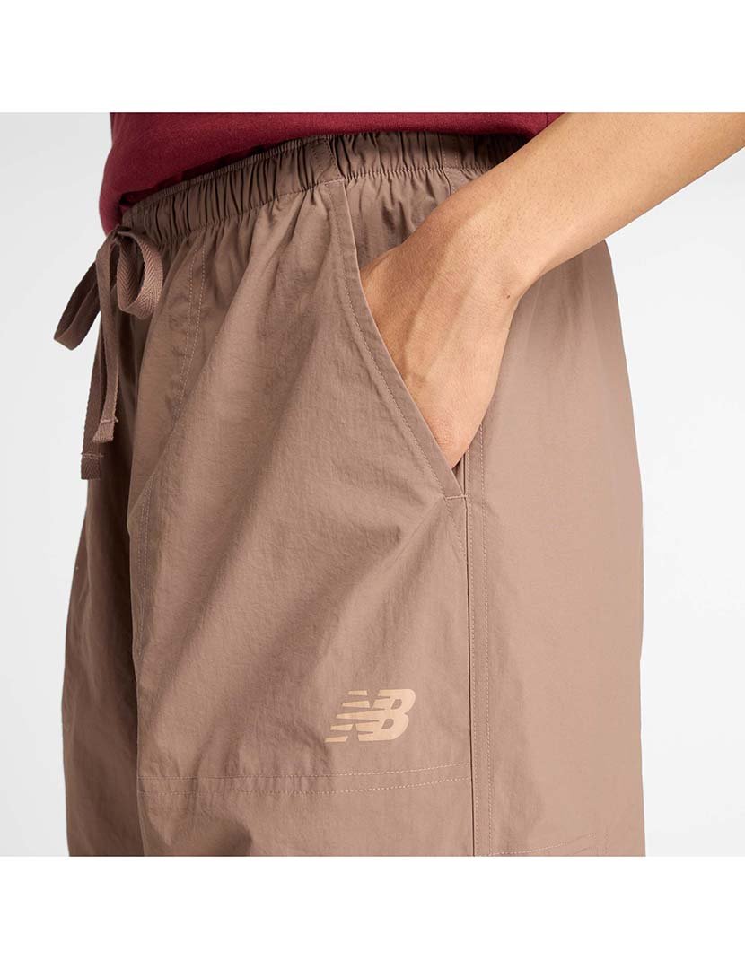 Calças Cargo Woven Castanho