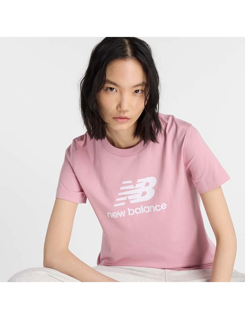 T-Shirt Sport Essentials Jersey Rosa