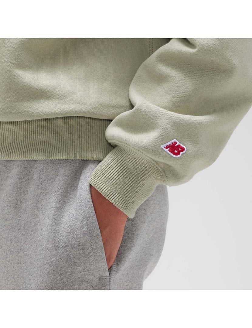 Sweatshirt Crewneck Made in USA Verde