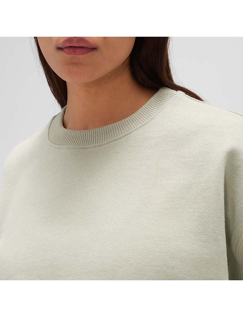 Sweatshirt Crewneck Made in USA Verde