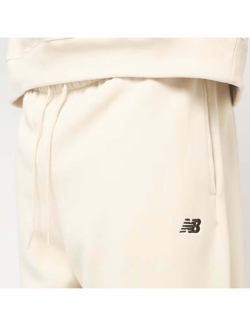 Calças Jogger Fleece Sport Essentials Bege