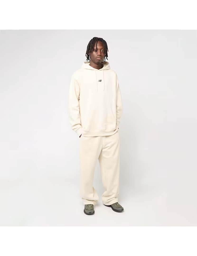 Calças Jogger Fleece Sport Essentials Bege