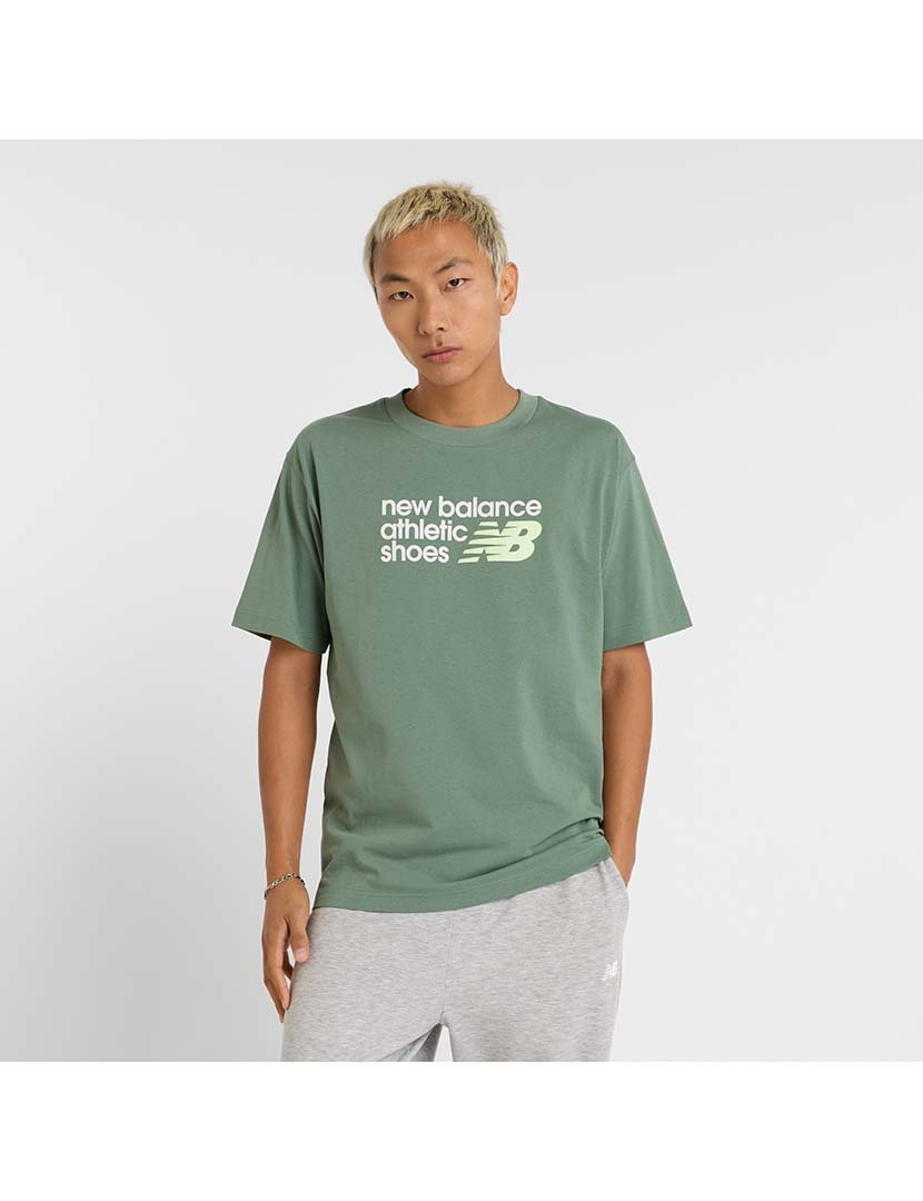 T-Shirt Relaxed Athletics Premium Verde