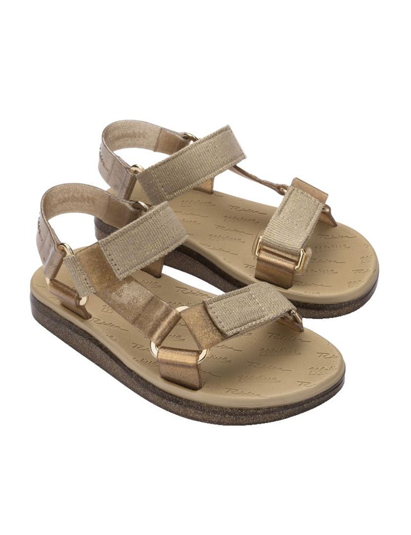 Sandálias Papete + Rider Good Times Castanho