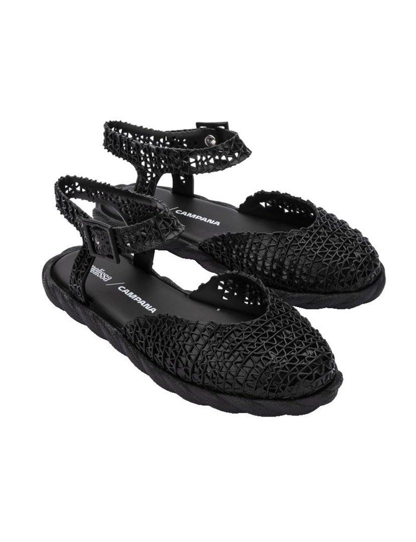 Alpercatas Campana Papel Espadrille Preto