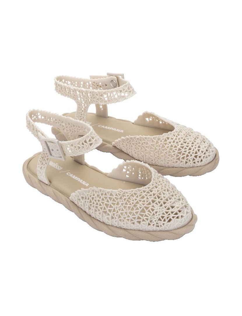 Alpercatas Campana Papel Espadrille Bege