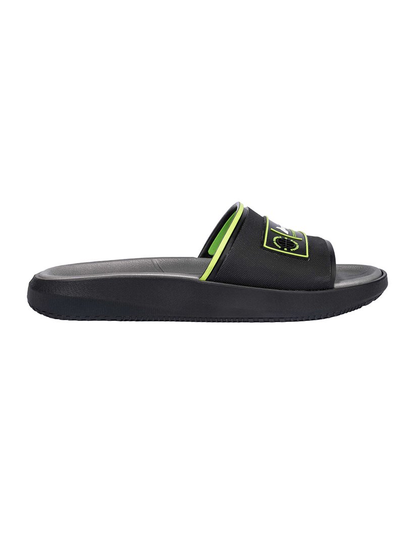 Chinelos Block Slide AD Preto/Verde