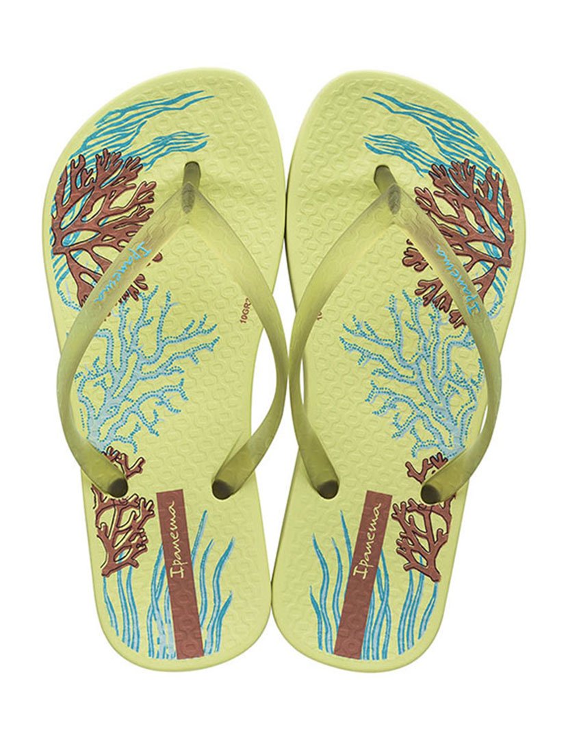 Chinelos Anatomic Glossy Kids Amarelo