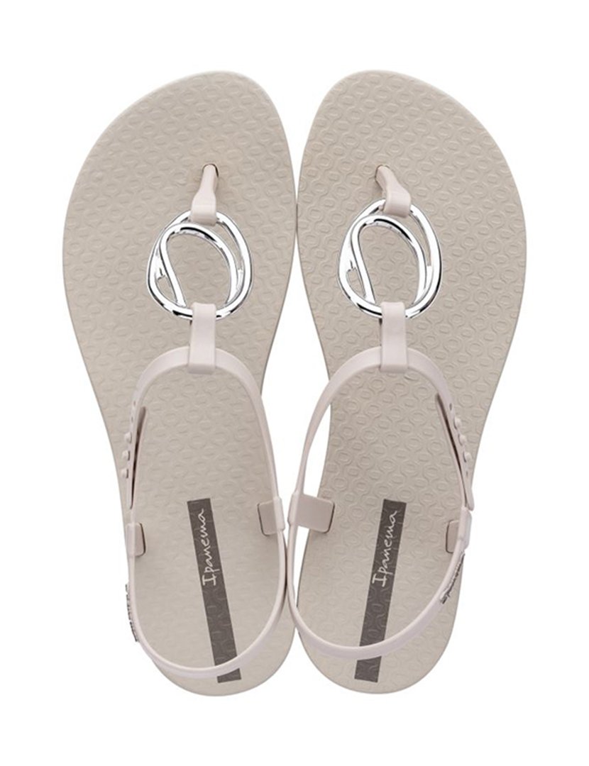 Sandálias Class Charm III Bege