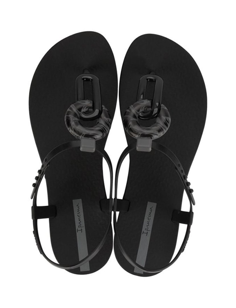 Sandálias Class Marble Preto