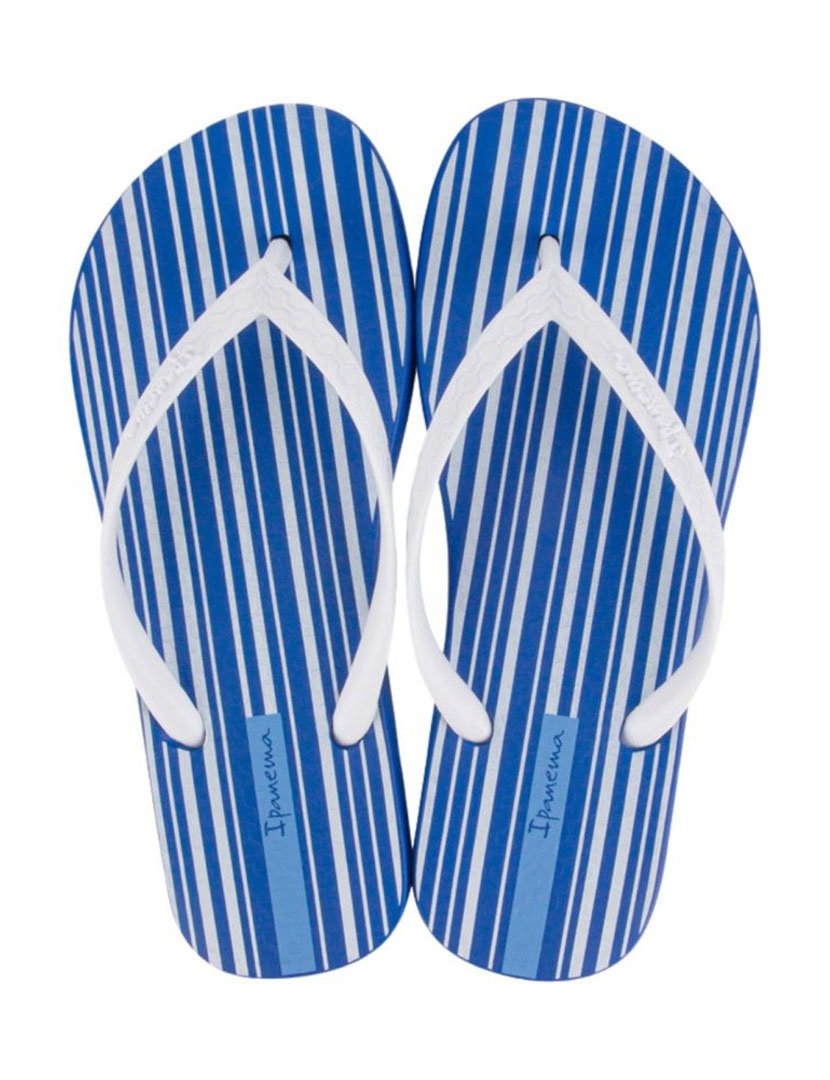 Chinelos Classica Happy XI Azul/Branco