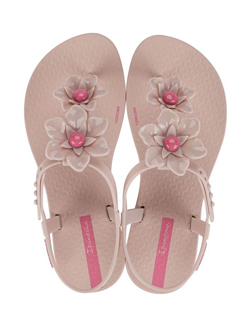Sandálias Class Flower Kids Rosa