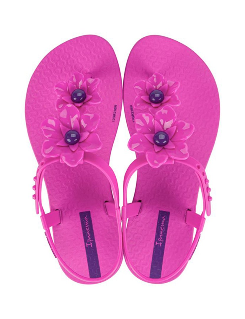 Sandálias Class Flower Kids Rosa