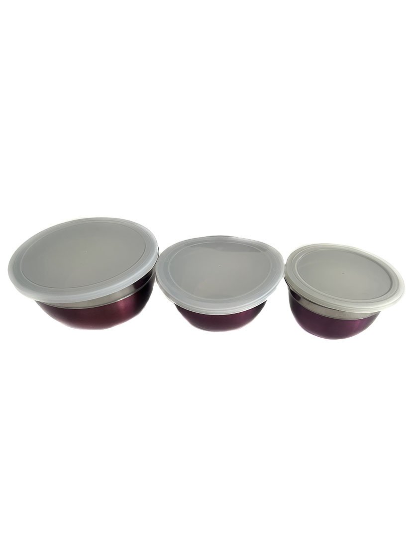 Conjunto de taças em Inox Purpura