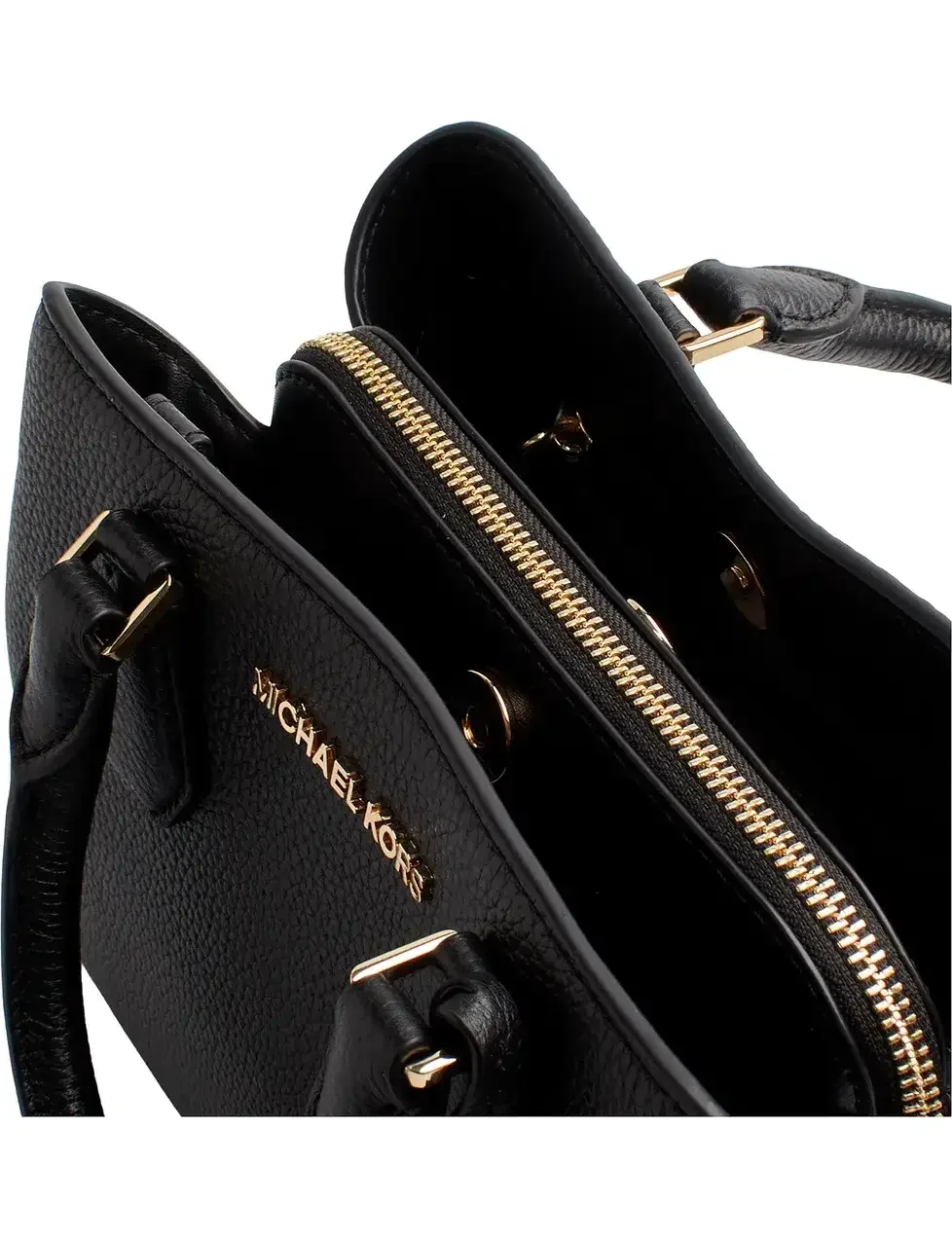 Camille Small Logo Leather Satchel