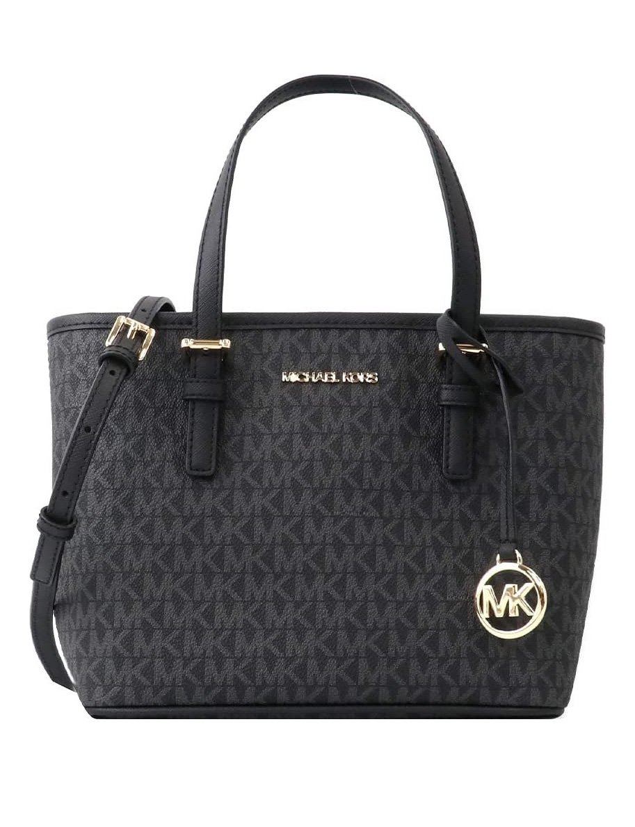 Jet Set Travel Extra-Small Logo Top-Zip Tote Bag