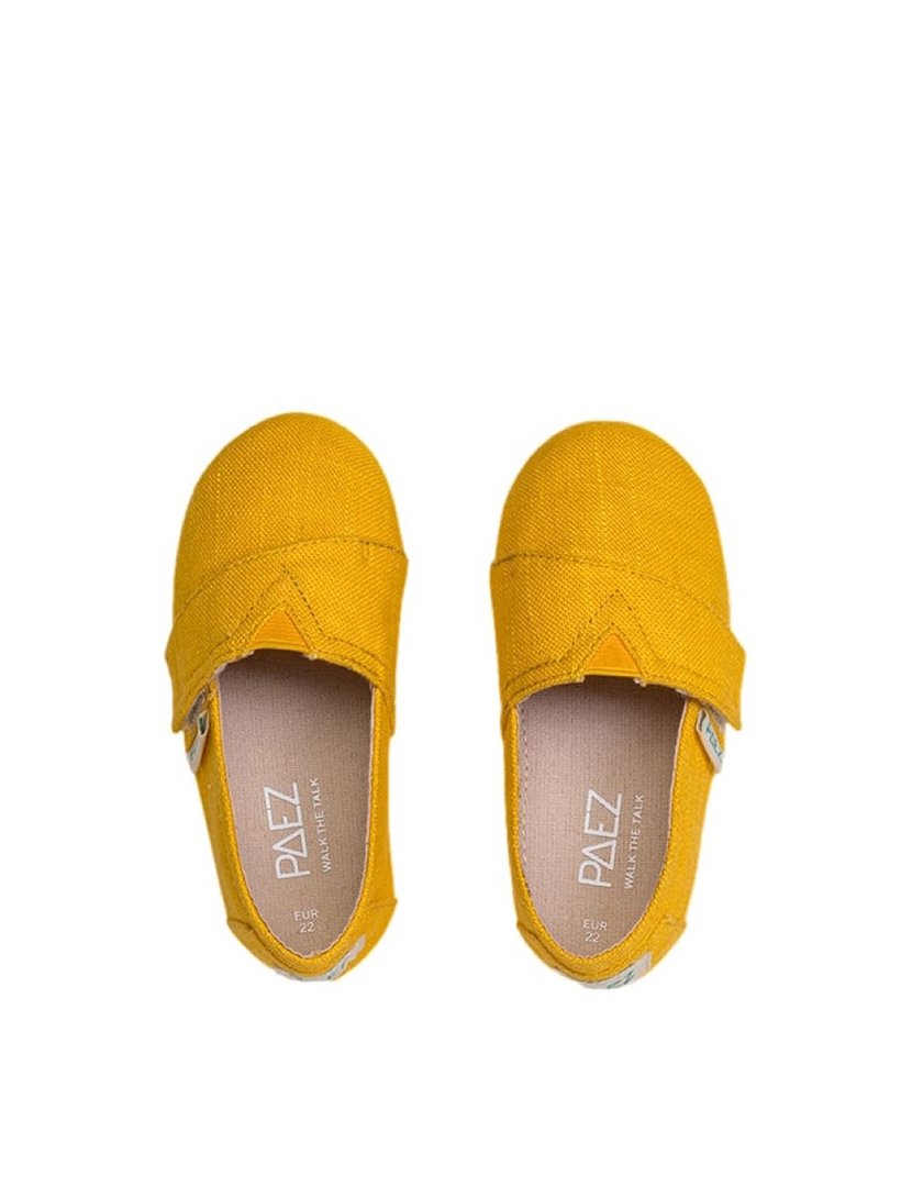Alpercatas Mini Combi Linen Saffron Baby