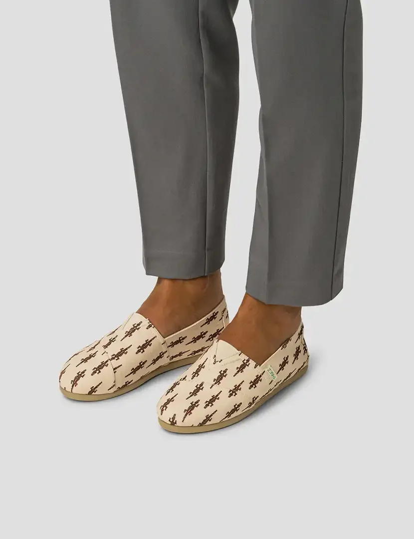 Alpercatas Print Wild Aligator