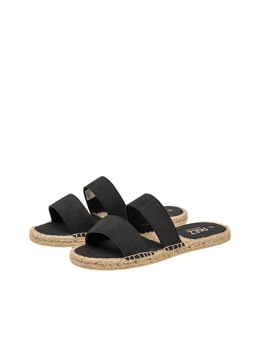 Sandálias Straps Black Shield