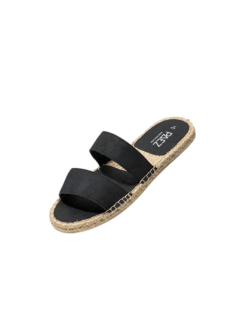 Sandálias Straps Black Shield