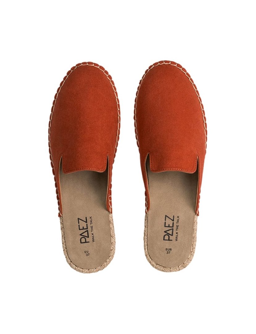 Mule Vegan Suede Terracota