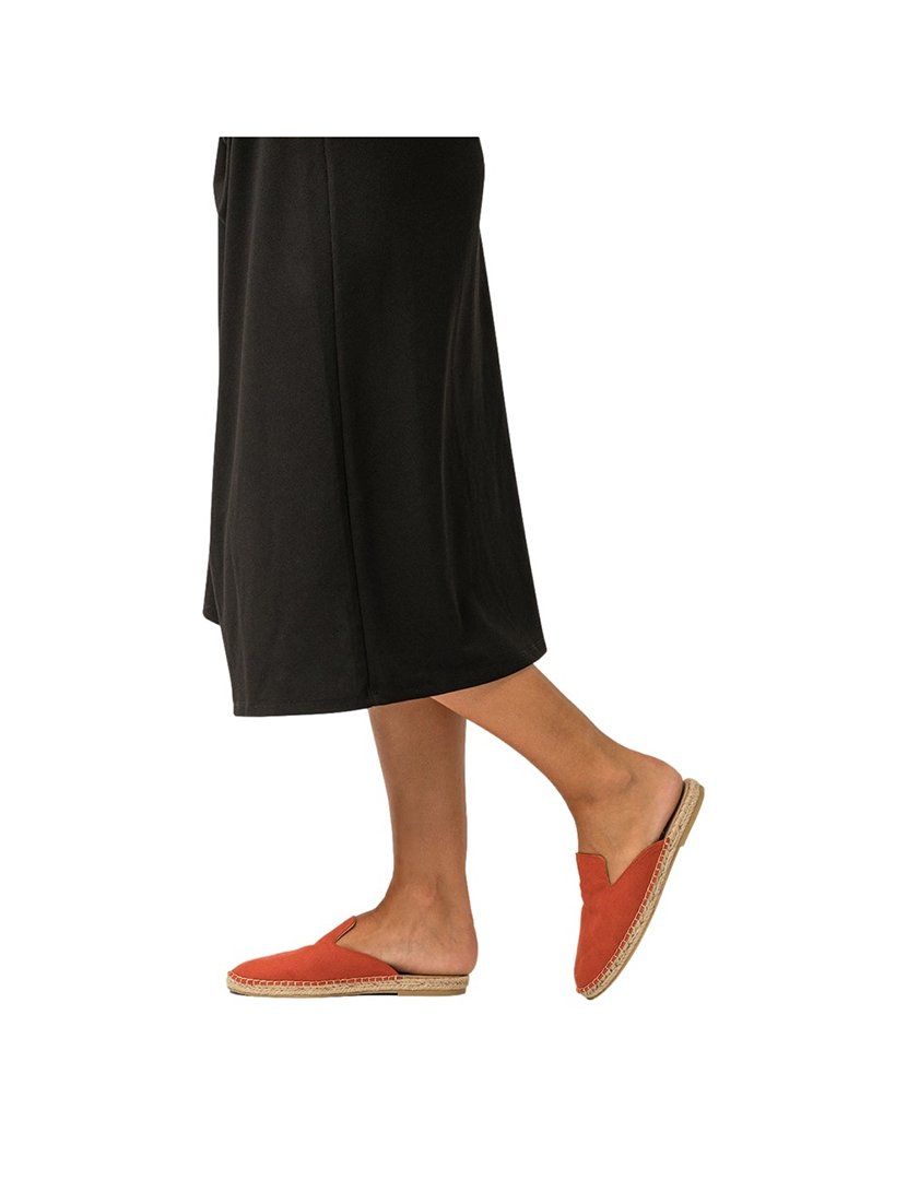 Mule Vegan Suede Terracota