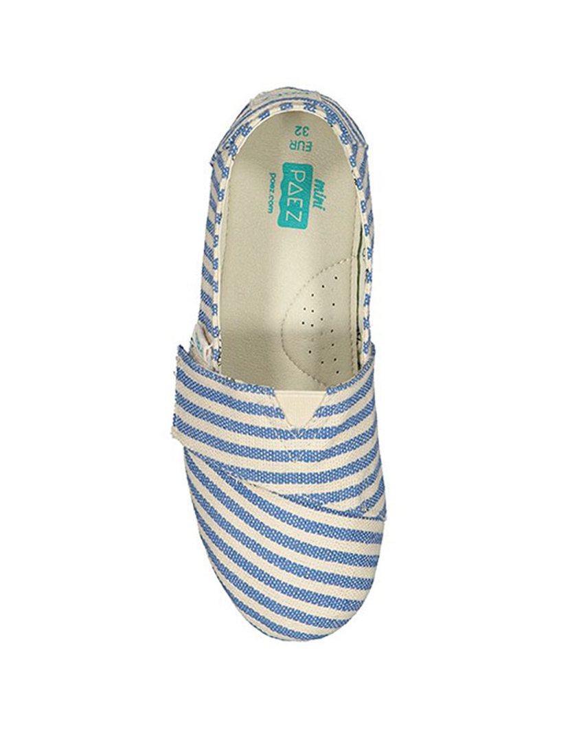 Stripes Blue Argentina Kids Alpercatas