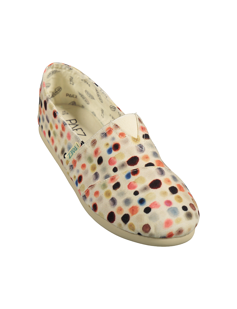 Alpercatas Print Watercolours Dots