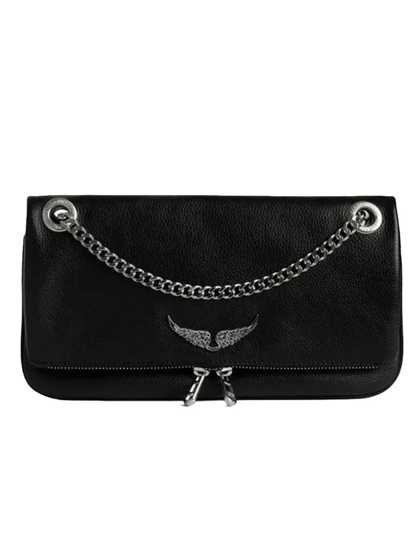 Rock II Grained Leather Black