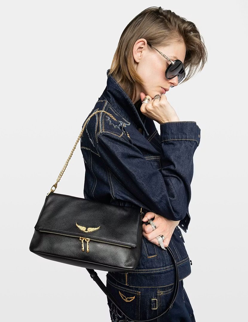 Rocky II Grained Leather Black