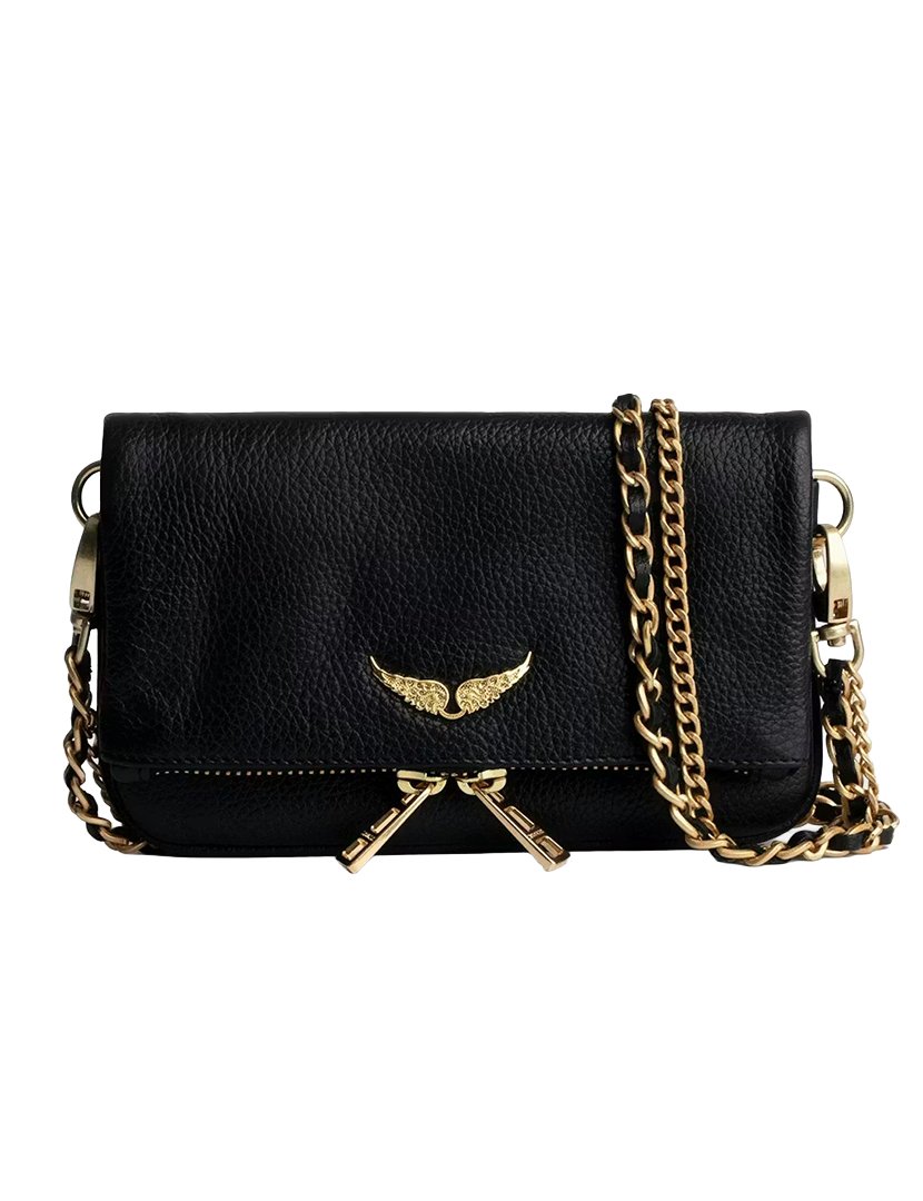 Rock Nano Grained Leather Black