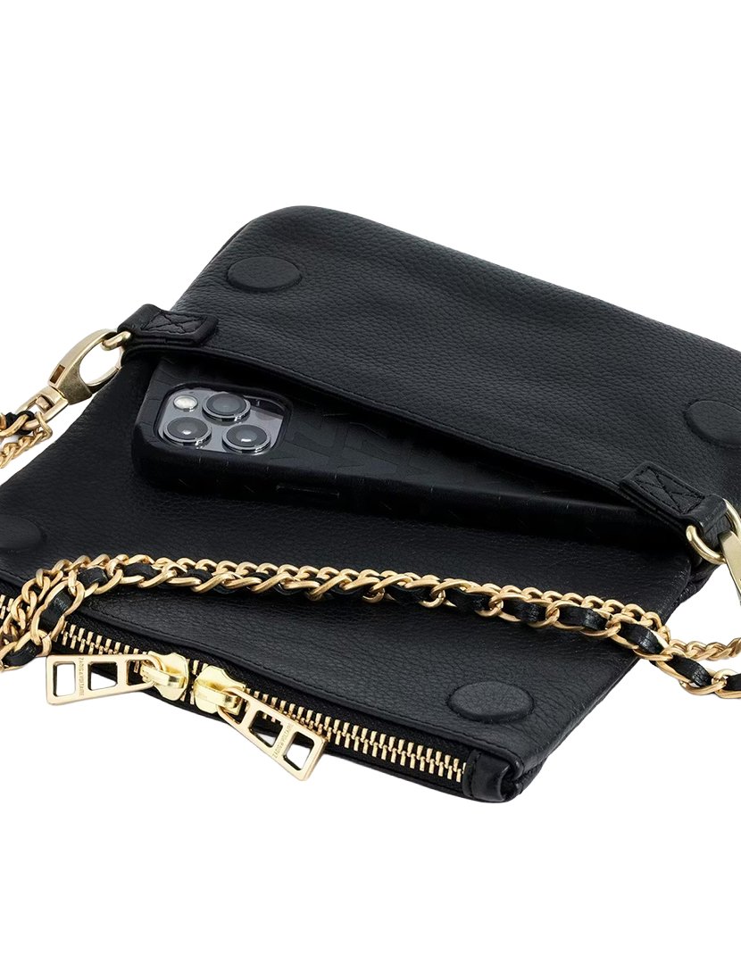Rock Nano Grained Leather Black