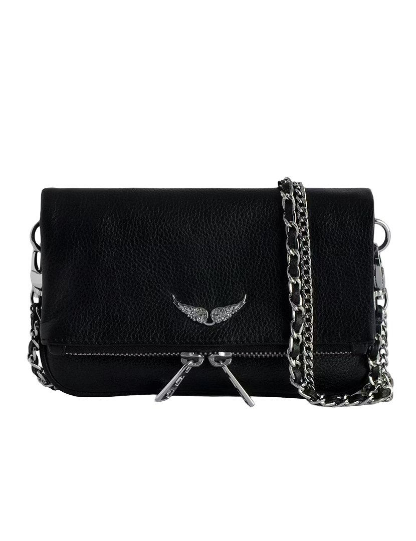 Rock Nano Grained Leather Black